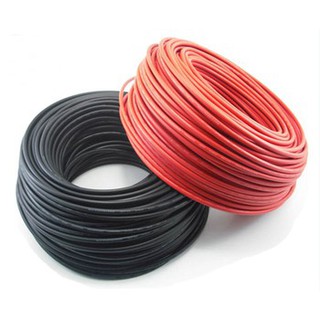 Cuộn dây DC 4.0mm 1500V 100m Đen hoặc Đỏ