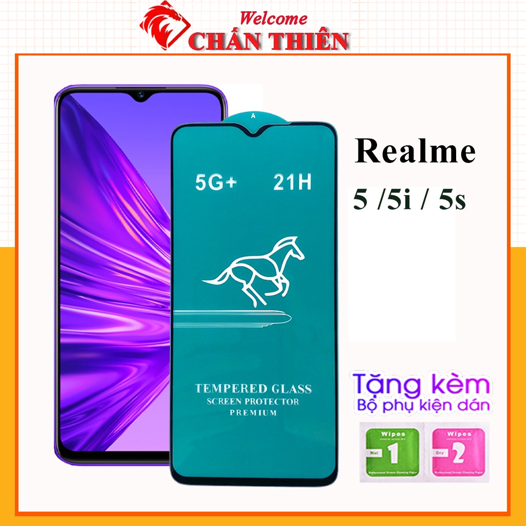 Cường lực realme 10 9 pro c21 c12 5 pro narzo 50 2 3 neo gt 5 5S 5i q2 q3 c35 c30 c33 5G full màn tổng hợp Kính [OG]