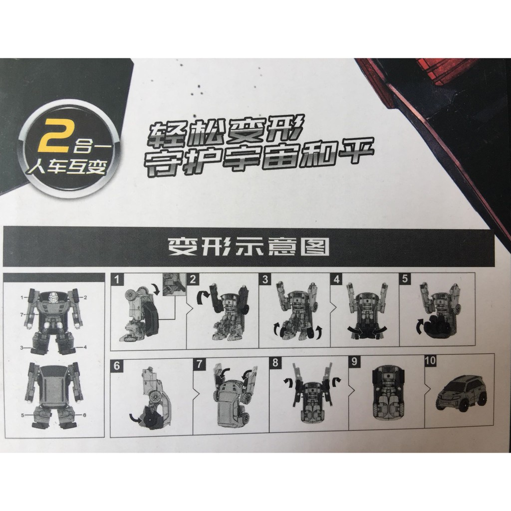 . Robot biến hình transformer