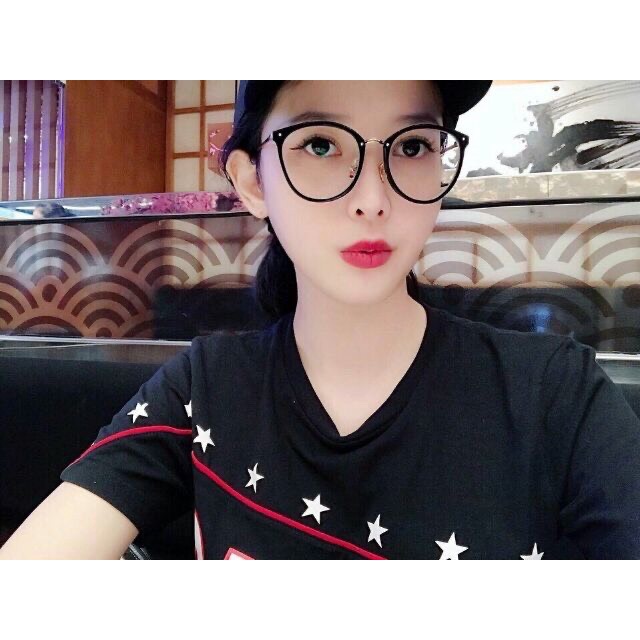 Kính cận thời trang nữ mắt mèo siêu xinh dễ thương tròng phân cực chống bức xạ và ánh sáng xanh phong cách Nhật Hàn 019