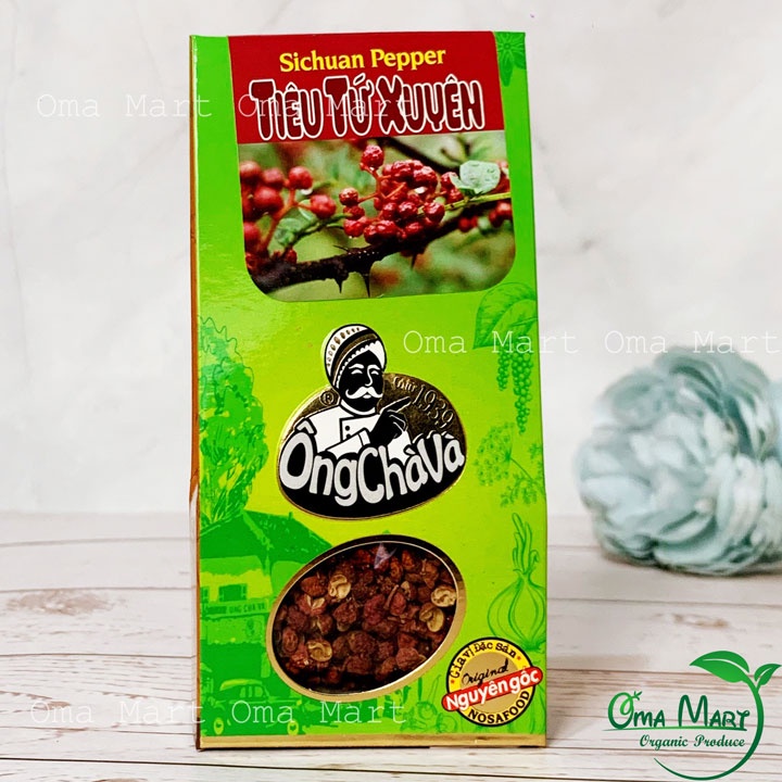 Tiêu tứ xuyên nguyên chất Ông Chà Và 12g