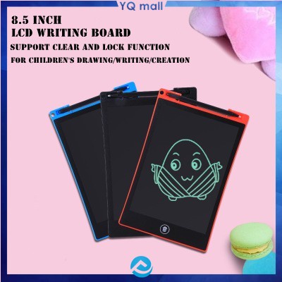 Bảng viết thông minh LCD tự xóa 8.5 inch cho bé tập vẽ, viết ( sáng tạo)