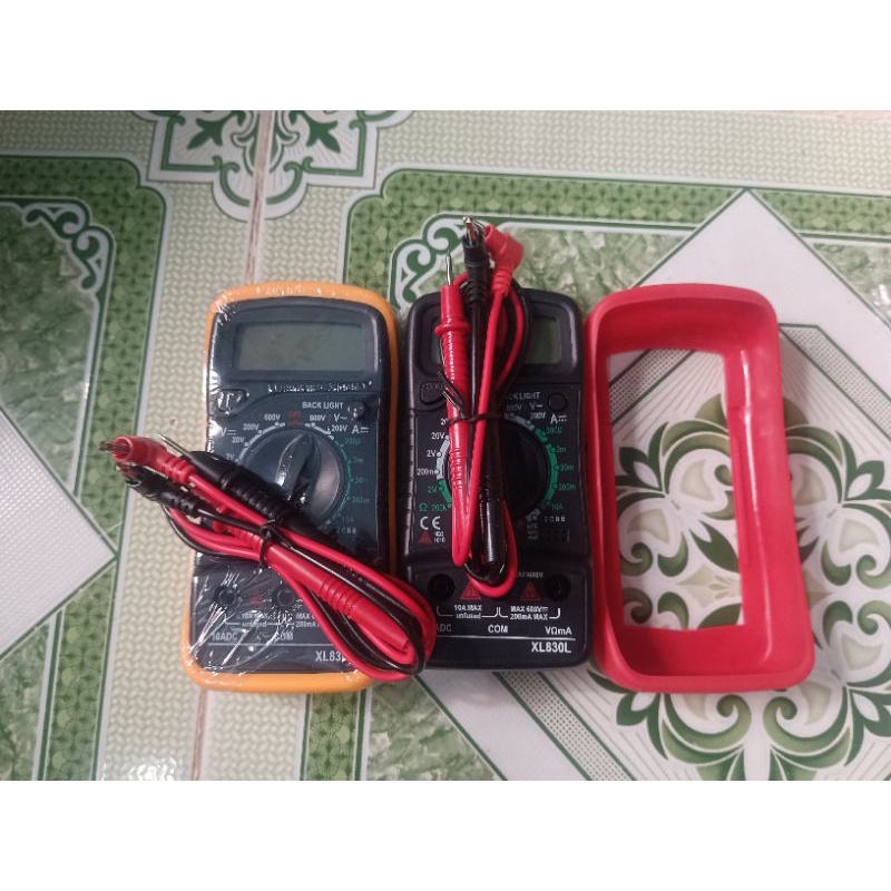Đồng hồ vạn năng kỹ thuật số LCD XL 830L, có kèm pin 9v