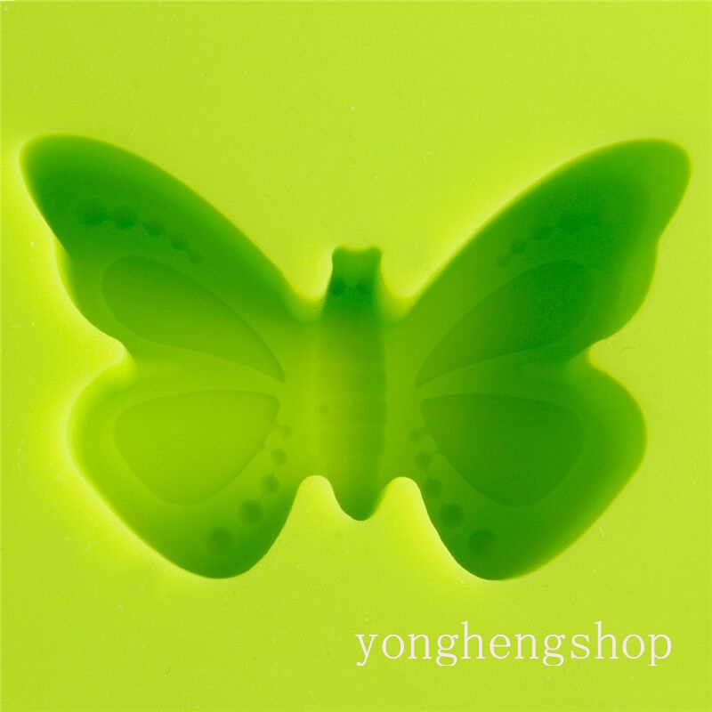 Khuôn Silicone Làm Bánh Kẹo Hình Bướm 3D Độc Đáo