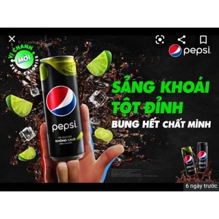 Nước ngọt Pepsi vị chanh không calo - 330ml
