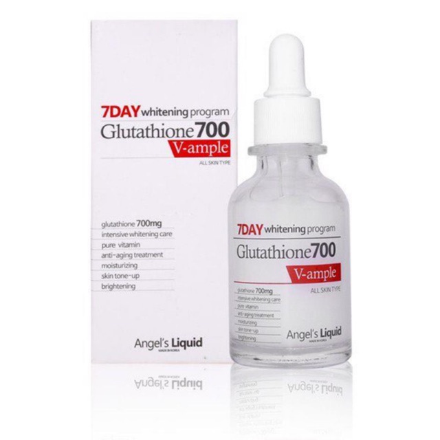 Tinh chất trắng da Angel's Liquid 7 Day Whitening Program Glutathione 700 v-Ample