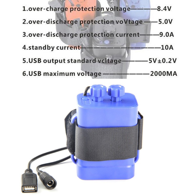 Hộp đựng pin 18650 chống thấm nước