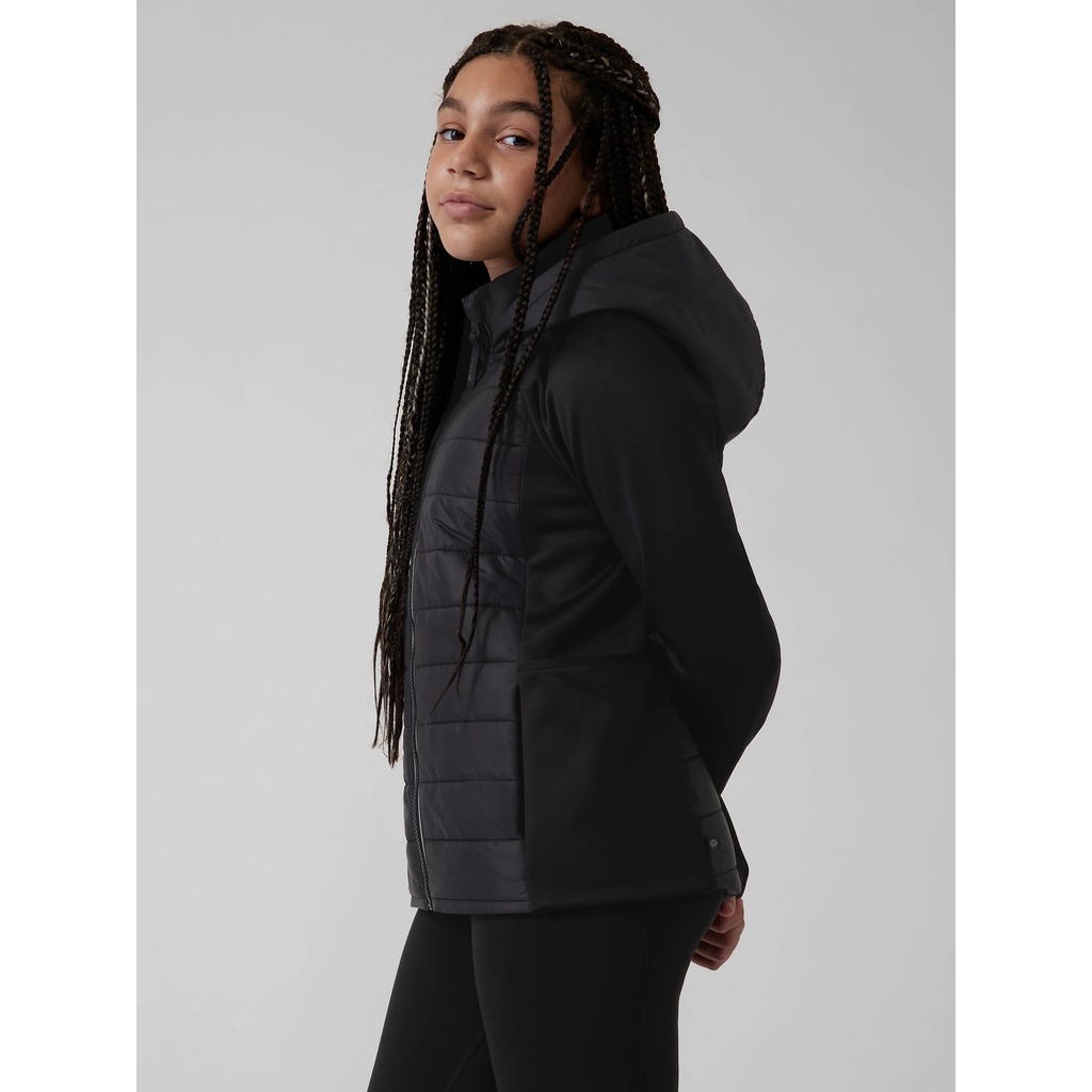 Áo khoác thể thao bé gái Athleta 982111 Girl Seasons of Change Hybrid Jacket size M-8/10