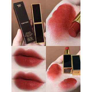 Son Tom ford mẫu mới 2020 son satin matte mềm mượt môi tông màu đỏ gạch đất
