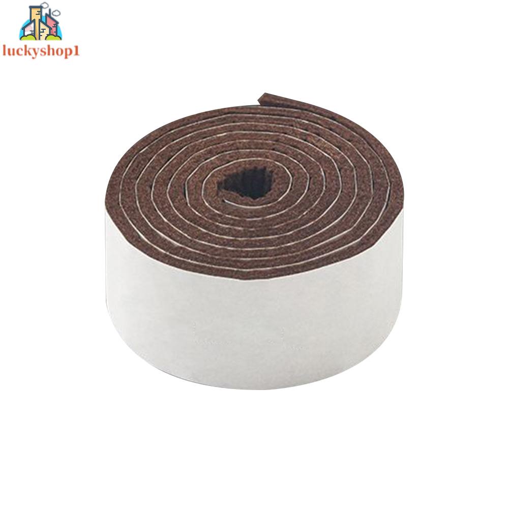 Trắng/nâu chống trượt có thể cắt xén cảm thấy sàn không ồn ào Bảo vệ chống trượt đồ nội thất Foot Mat 1m