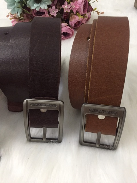 Thắt lưng nam Da bò (ảnh thật)