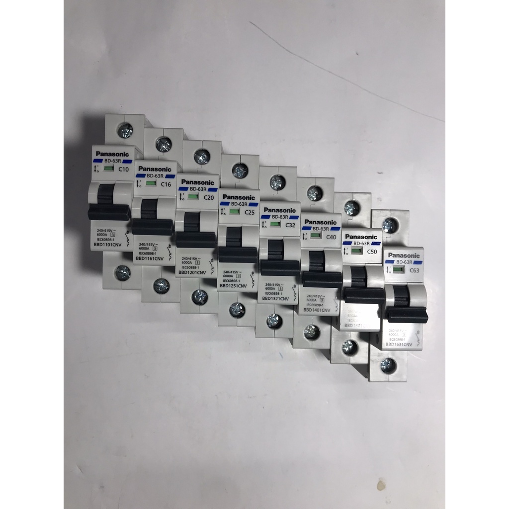 Át 1 cực 10,16,20,25,32,40,50,63A Panasonic