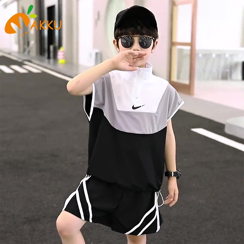Set Đồ Thể Thao Ngắn Tay Thời Trang Mùa Hè Cho Bé