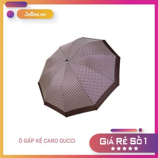Ô gấp kẻ caro Gucci