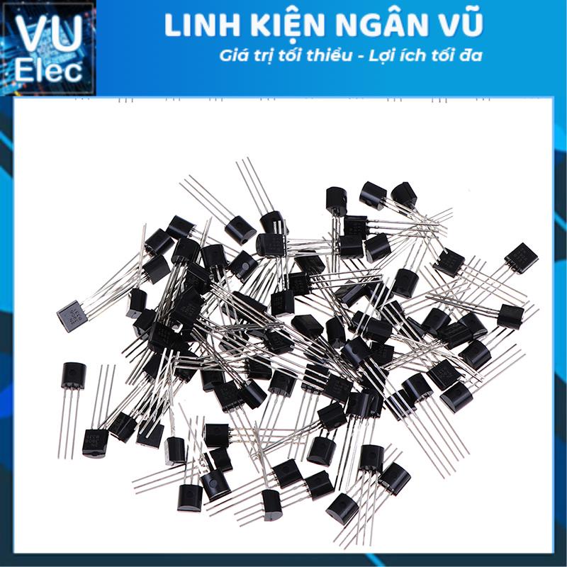 Set 10 Linh Kiện Bán Dẫn 2n3906 Pnp To-92 Pnp