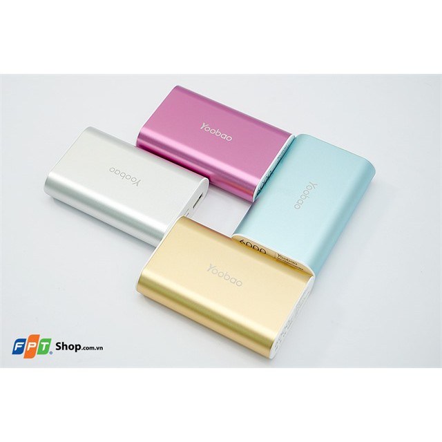 Sạc dự phòng Yoobao 6000 mAh /Si18