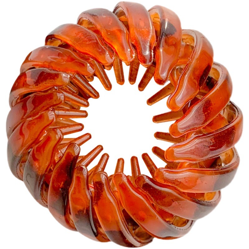 Dây Buộc Tóc Co Giãn Đính Bóng Lông Thời Trang Cho Nữ