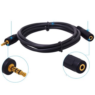 Dây loa nối dài 1.5m jack 3.5mm