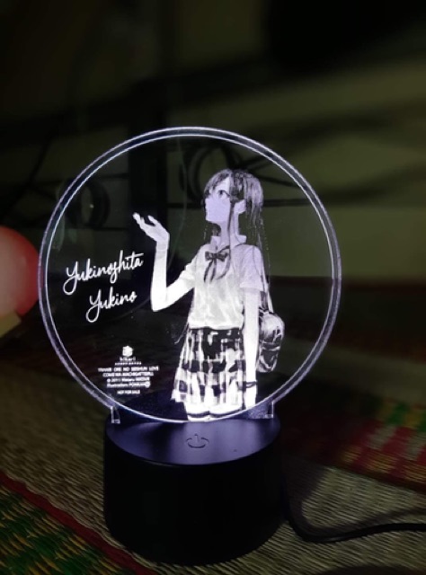 Đèn Led 3d khắc hình ảnh nội dung theo yêu cầu