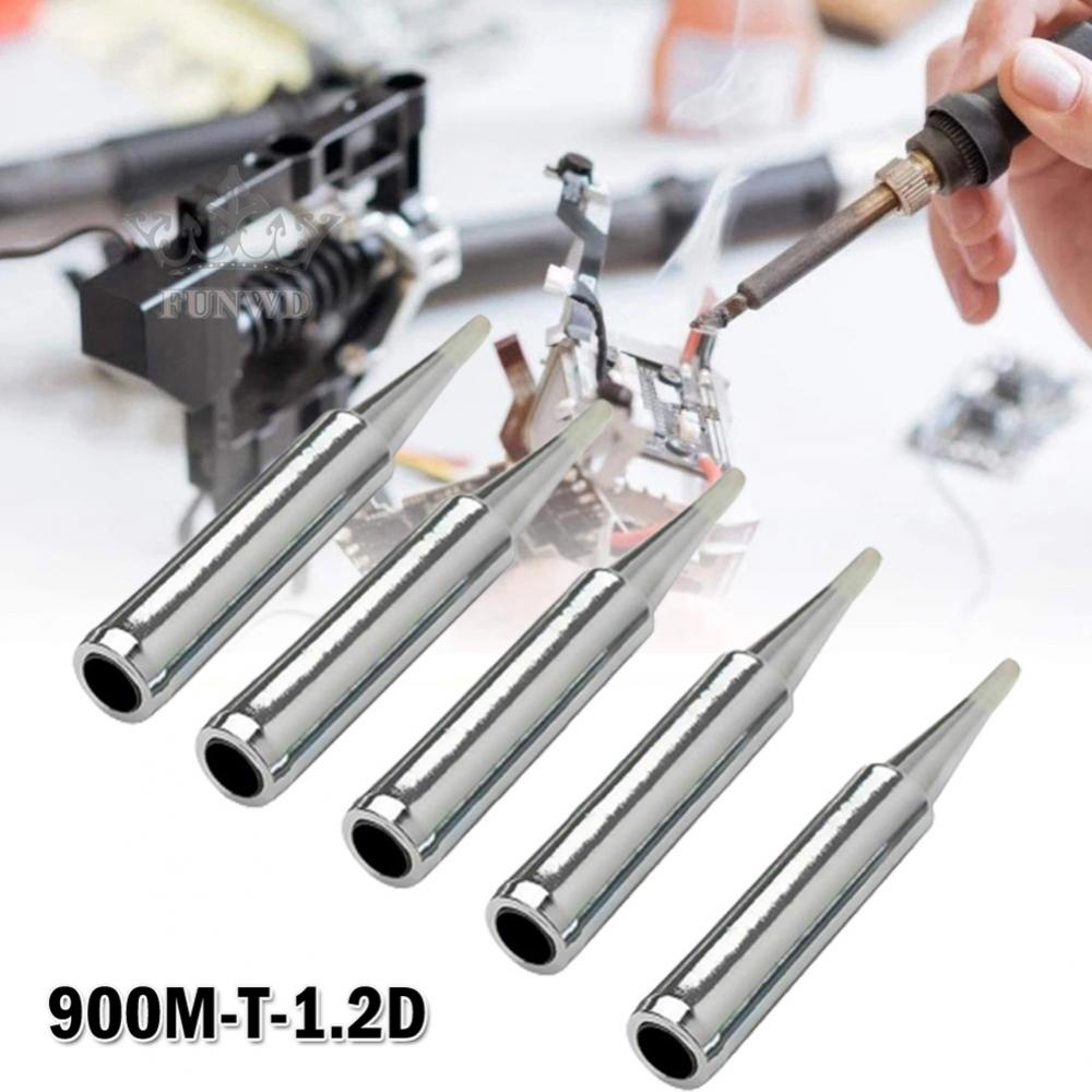 【FUNWD】Soldering Iron Tips 900M-T-1.2D Durable Environmentally Oxygen-free Zinc-coated