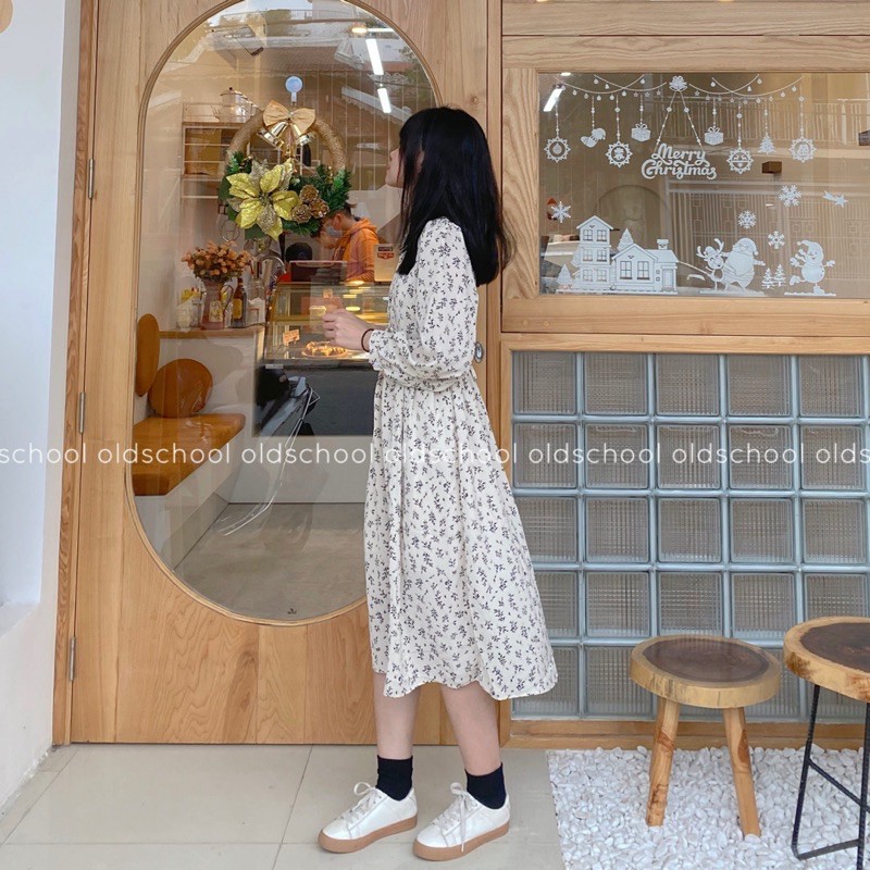 VÁY BABYDOLL HOA BUỘC EO (ảnh thật/video)