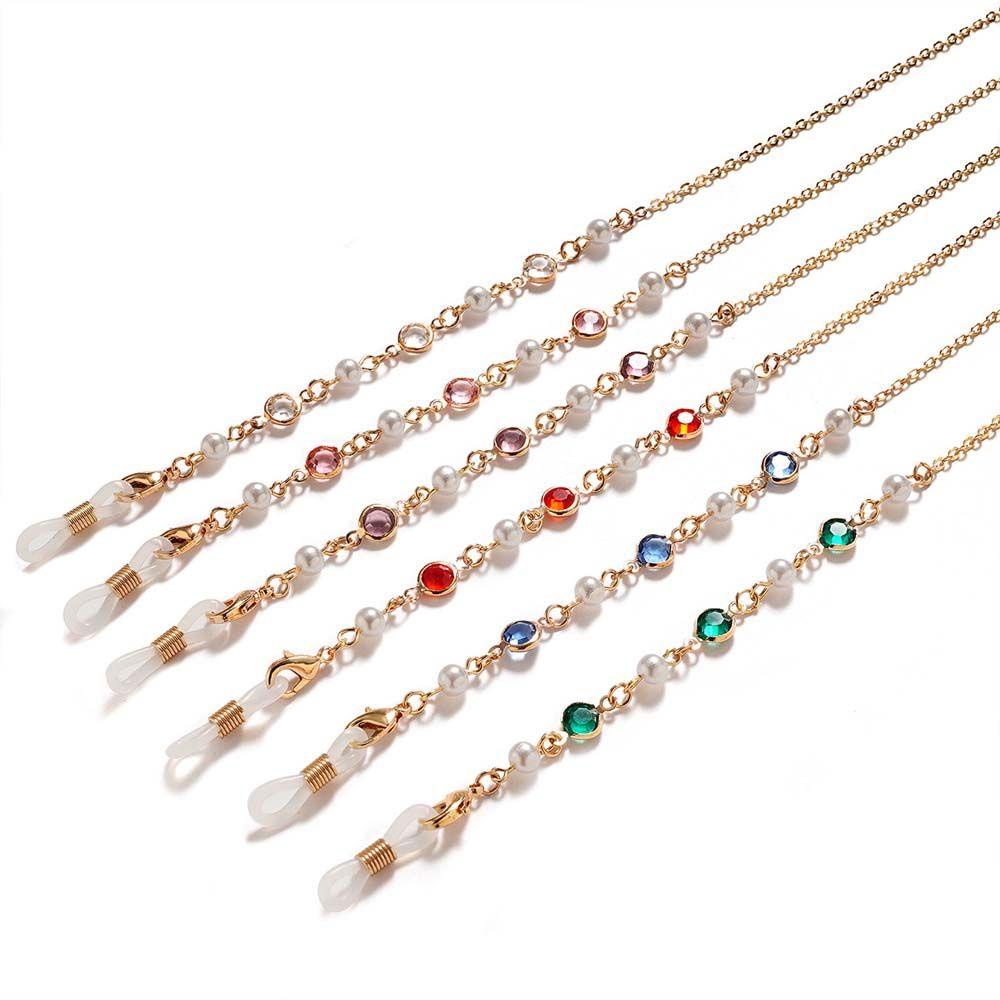 Dây Giữ Mắt Kính Đọc Sách Phong Cách Hàn Quốc WMES15H Giá Đỡ|Dây Đeo Khẩu Trang Thiết Kế Đơn Giản Tiện Dụng