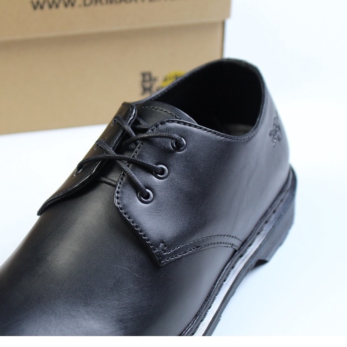 Giày Da Bò 1461 2020 Full Black .Giày Dr.Martens Thailand Chính Hãng