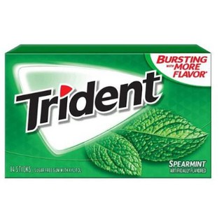 [Hot] 1 Phong Kẹo Cao Su Trident Mỹ Vị Bạc Hà