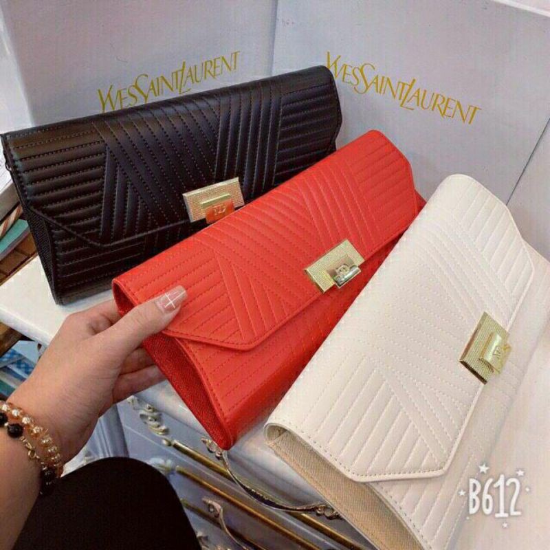 Túi ví cầm tay, có dây đeo chéo