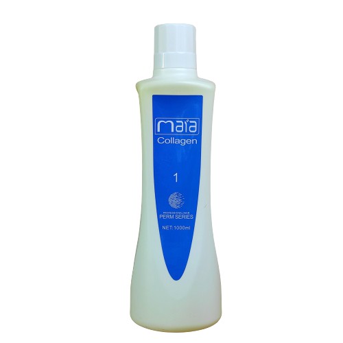 Kem uốn tóc Maia collagen uốn lạnh uốn nóng dập uốn 500ml 1000ml