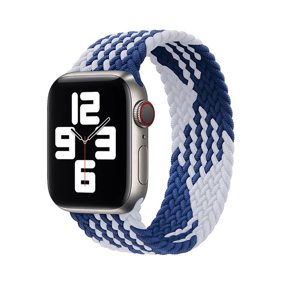 Bện Solo Loop Apple Watch Strap Dây đeo vải co giãn Nylon đàn hồi Thắt lưng iWatch