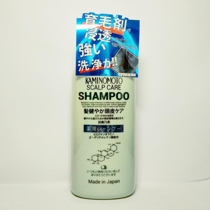 Dầu gội hoặc xả kích thích mọc tóc Kaminomoto Nhật Bản 300ml