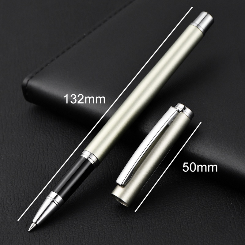 Bút Bi Mực Gel Ngòi 0.5MM Deli S82 Bằng Hợp Kim Nhôm Chất Lượng Cao