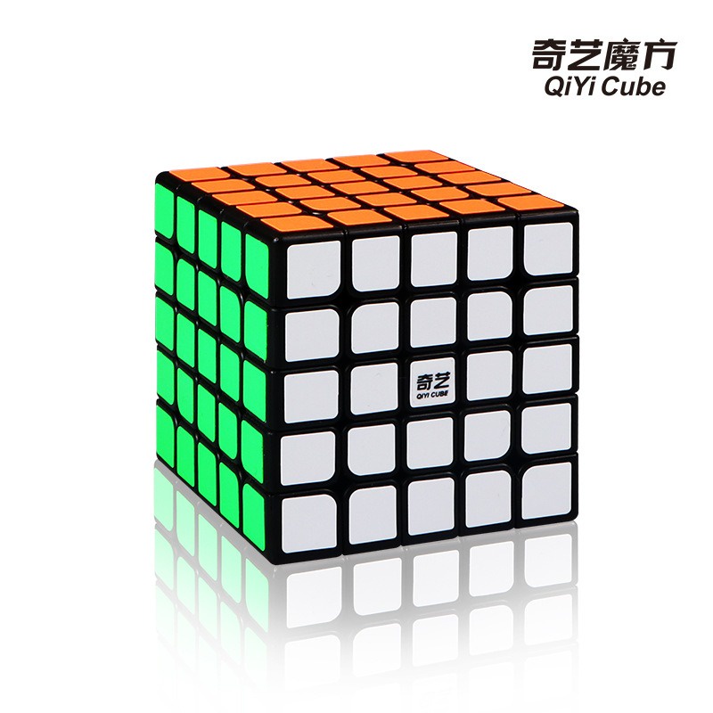 Đồ Chơi Rubik 6x6 Qiyi Moyu 6x6x6 Meilong Sticker - Giúp Phát Triển Siêu Trí Não Xoay Mượt Viền Đen