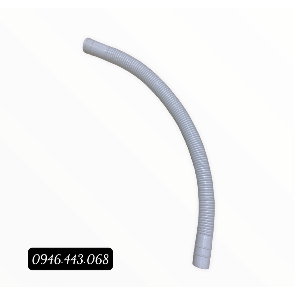 Dây Xả Ruột Gà Thoát Nước Nhựa Trắng