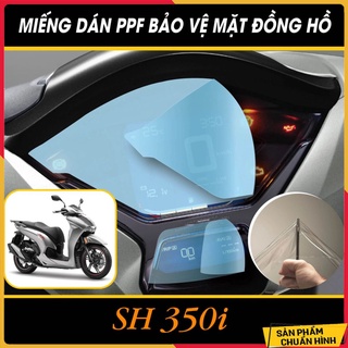 Miếng dán PPF Honda SH 350 bảo vệ mặt đồng hồ xe PPF chống trầy xước màn hình SH 350i