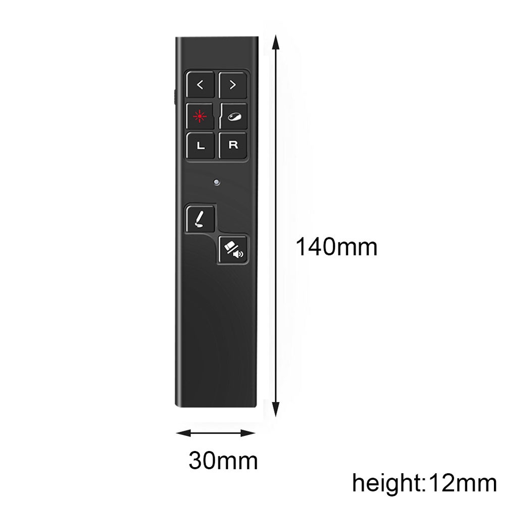 PP-930 Wireless Air Mouse Presenter Power Point Remote Control Presentation Laser Pointer PPT Flip Pen