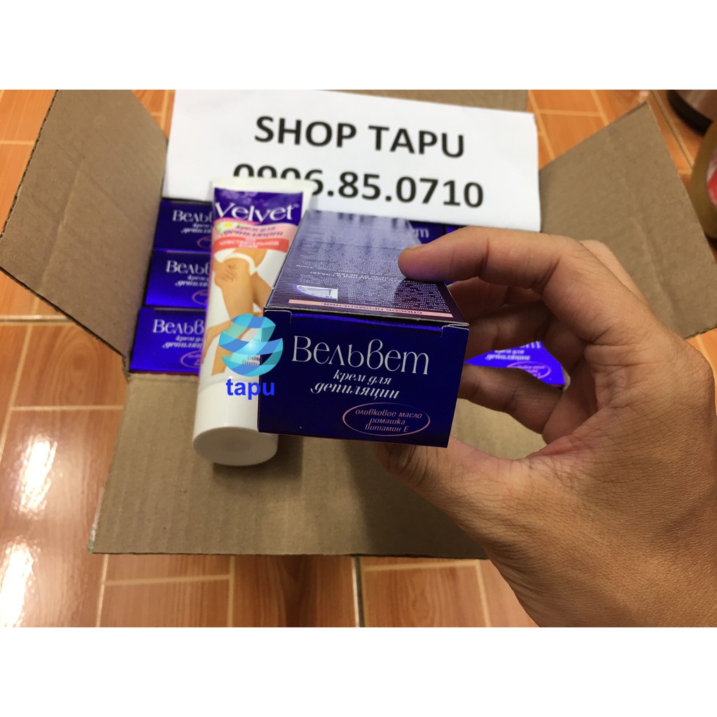 Kem tẩy lông Velvet Nga 100ml chính hãng | BigBuy360 - bigbuy360.vn