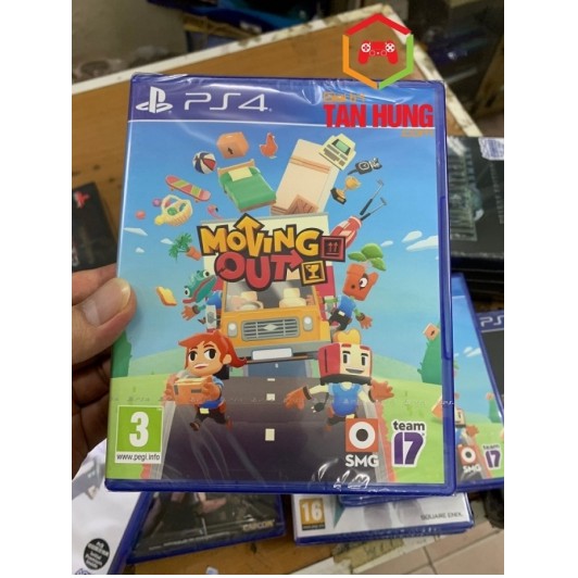 [Mã 99ELHA giảm 7% đơn 300K] Đĩa Game PS4 : Moving Out