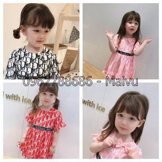 Váy họa tiết cho bé🎁FREESHIP🎁 Quần áo cho bé Quảng Châu giá rẻ