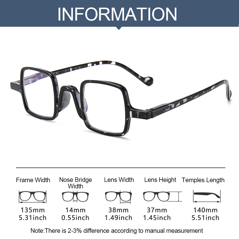 Mắt kính đọc sách chống tia Uv độ+ 1.0 ~ + 4.0