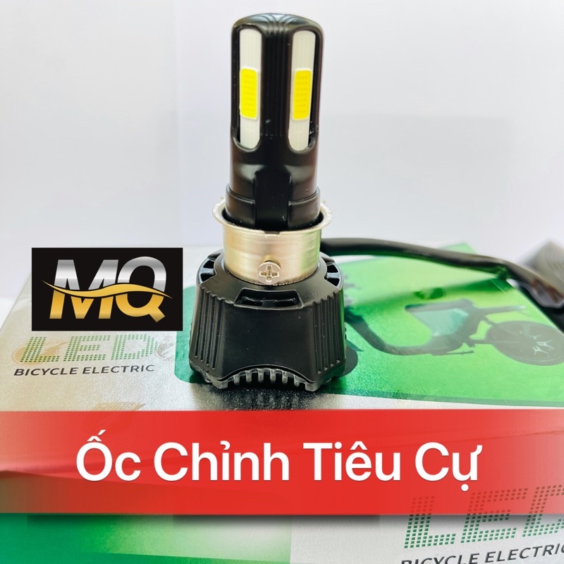 ĐÈN PHA LED C6 3 TIM LED H4 (GIÁ 1 BÓNG)