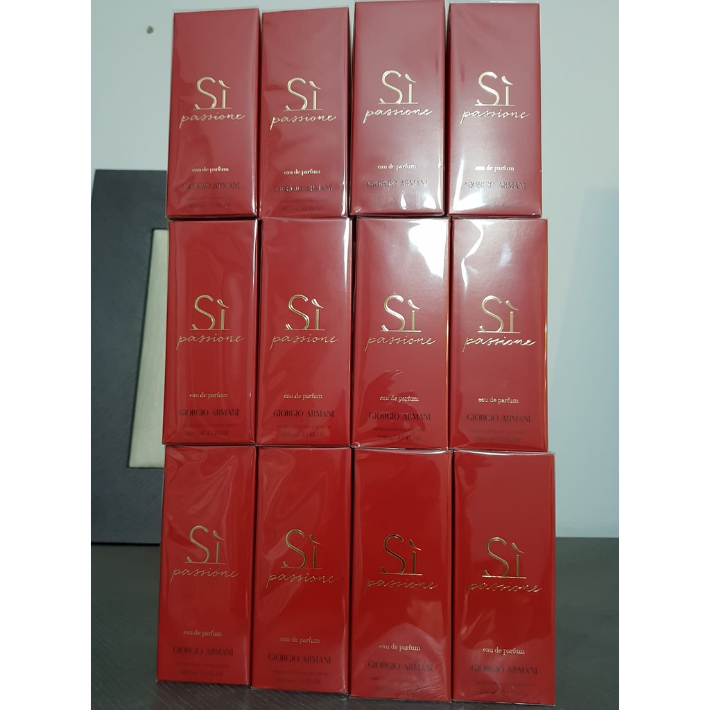 Nước Hoa Nữ Sì Passione EDP 100ml nước hoa nữ thơm lâu sì đỏ mùi ngọt