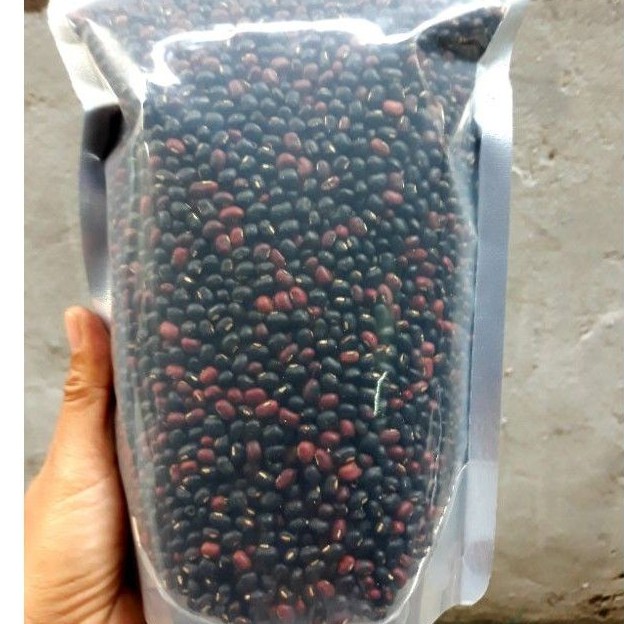 Đậu đen xanh lòng, đỗ đỏ rang sẵn túi 1kg ( đậu quê xịn )