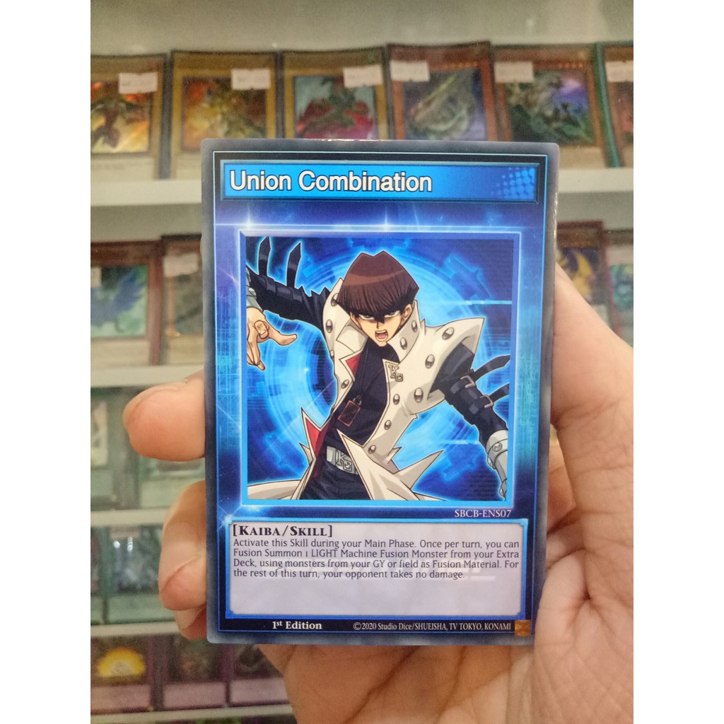 Thẻ Bài Lẻ YugiOh! Mã SBCB-ENS07 - Union Combination  - Common - 1st Edition
