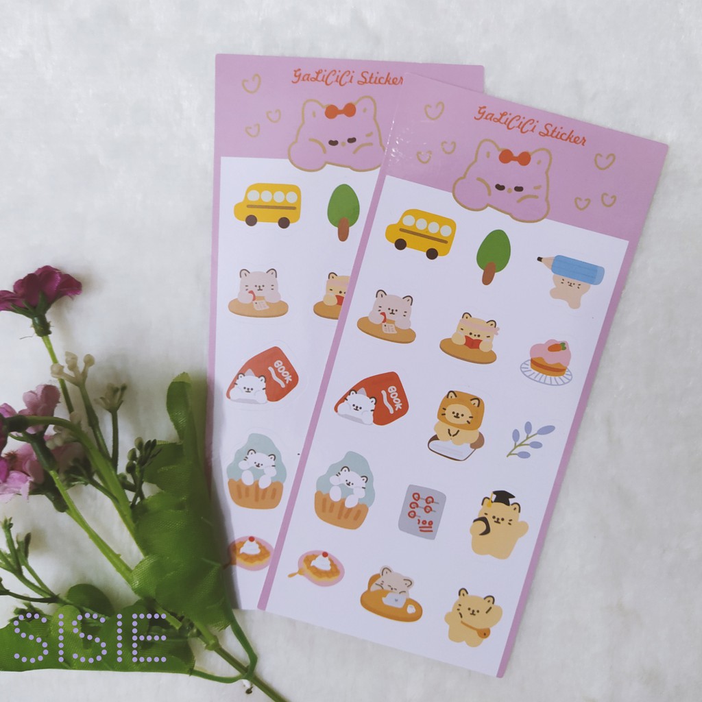 SS23 - Sticker, hình dán mèo neko
