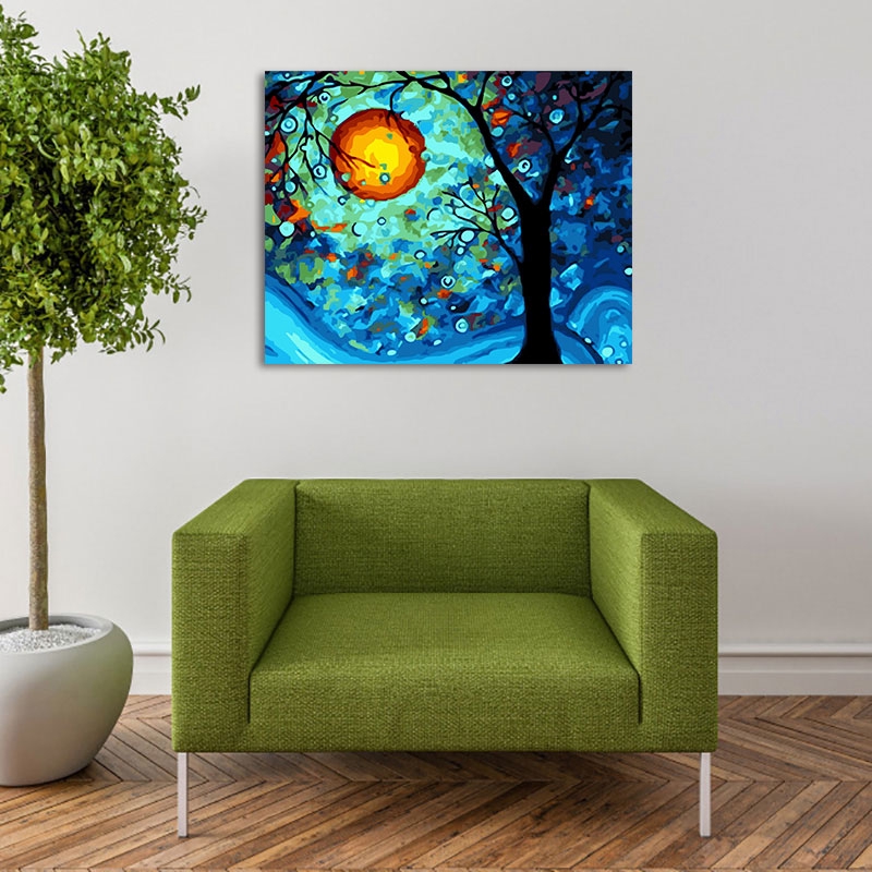 Tranh sơn dầu cây Dream Tree By Van Gogh