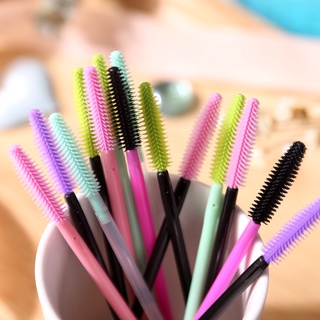 Cọ Chuốt Lông Mi Bằng Silicone Thiết Kế Di Động Tiện Dụng