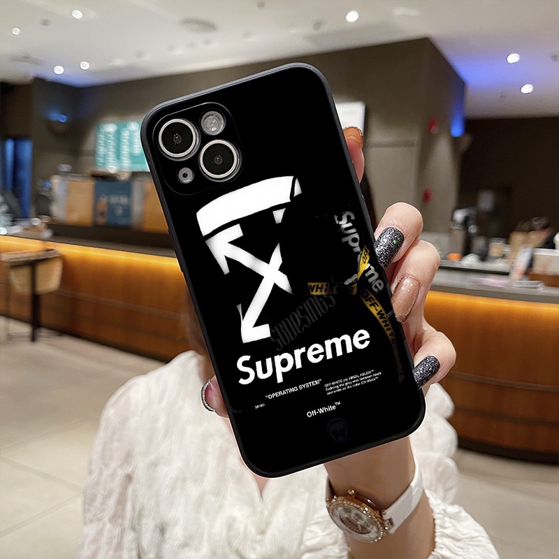 Ốp lưng iPhone Off White chống sốc cho iPhone 6/6pl/6s/6spl/7/7pl/8/8pl/x/xs/11/12/13/pro/max - Chinchincase