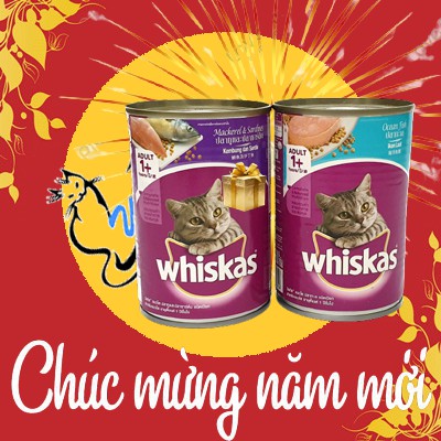Pate Whiskas Lon 500gr